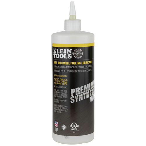 Klein Tools 51010 1 Quart Premium Synthetic Wax Cable Pulling Lube image number 0