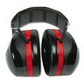 Ear Muffs | 3M H10A Peltor Optime 105 High Performance 30 dB NRR Ear Muffs - Black/Red image number 6