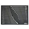 Hand Tool Sets | Wiha Tools 30492 (31-Piece) SAE and Metric Combination Wrench Tray Set image number 1