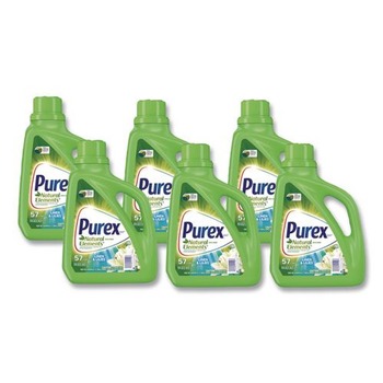 Purex 75 oz. Bottle Linen and Lilies Ultra Natural Elements He Liquid Detergent (6/Carton)