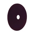 Cleaning Cloths | Boardwalk 7100151260 20 in. Diameter Deep Scrub Pads - Maroon (10/Carton) image number 2