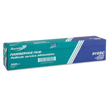 Reynolds Wrap 000000000000000916 24 in. x 2,000 ft. PVC Film Roll with Cutter Box (1/Carton)