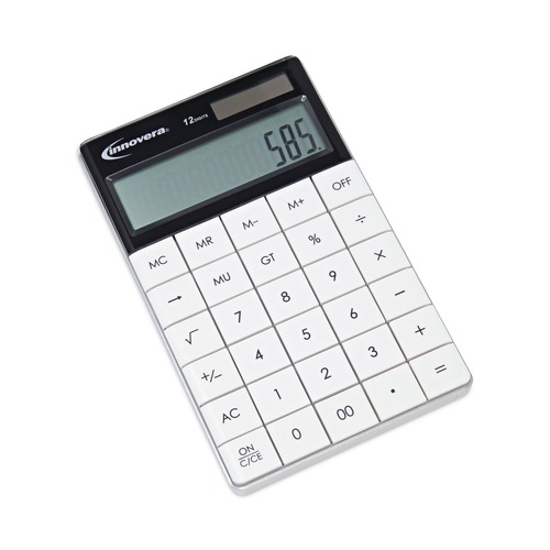 Office Jansan | Innovera IVR15973 12-Digit LCD Large Button Calculator image number 0