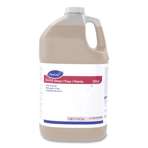 Cleaning & Janitorial Supplies | Suma 957278280 1 gal. D9.6 Oven Cleaner - Unscented (4/Carton) image number 0