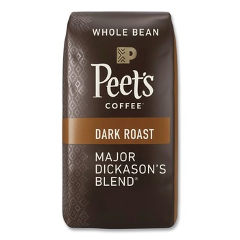 Peet's Coffee & Tea 500705 1 lbs. Bag Major Dickason's Blend Whole Bean Coffee