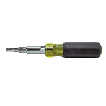 Klein Tools 6-in-1 Heavy Duty Multi-Bit Screwdriver/Nut Driver