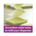 Office Jansan | Post-it Pop-up Notes R330-24VAD 3 in. x 3 in. Original Canary Yellow Pop-Up Refill (24/Pack) image number 5