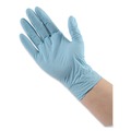 Disposable Gloves | Boardwalk 382XXLCTA 9.5 in. 5 mil Disposable Examination Nitrile Gloves - XX-Large/Blue (1000/Carton) image number 9