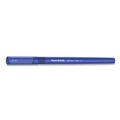 Pens | Paper Mate 2124506 Medium 1 mm Write Bros. Stick Grip Ballpoint Pen - Blue Ink/Barrel (1-Dozen) image number 3
