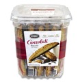 Snacks | Green Rabbit 23808 0.85 oz. Individually Wrapped Biscotti - Cioccolati Dark Chocolate Almond (25/Carton) image number 1