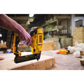 Crown Staplers | Factory Reconditioned Dewalt DCN681D1R 20V MAX Cordless Lithium-Ion 18 Gauge Narrow Crown Stapler Kit image number 10