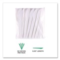 Cutlery | Eco-Products EP-S011 Plantware 6 in. Compostable Knife Cutlery - Pearl White (1000/Carton) image number 4