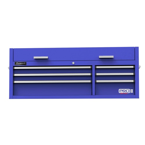 Storage Sale | Homak BL02054602 54 in. Pro 2 6-Drawer Top Chest (Blue) image number 0