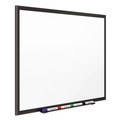 Labor Day Sale! Save $30 off $199! | Quartet 2543B 36 in. x 24 in. Classic Series Porcelain Magnetic Dry Erase Board - White Surface, Black Aluminum Frame image number 2