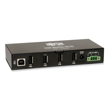 Tripp Lite 4 Ports USB 2.0 Mini Hub - Black