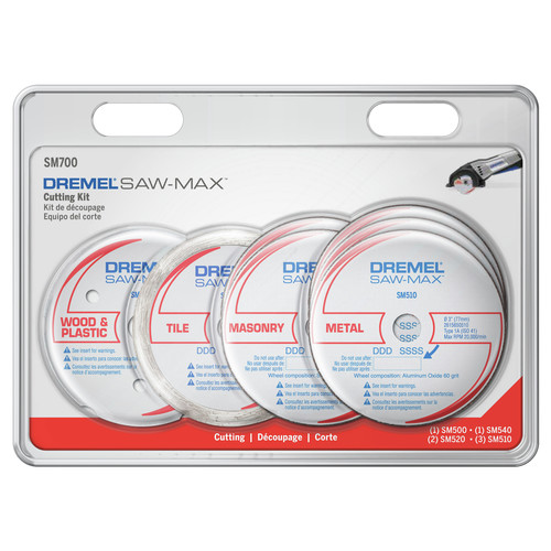 Saw Accessories | Dremel SM700 Saw-Max 7-Piece Cutting Kit image number 0