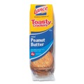 Food Service | Dolcetto OFXSN40654 1.25 oz. Packet Toasty Crackers - Peanut Butter (24/Box) image number 0
