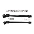 Sockets | Astro Pneumatic 78354 (10-Piece) 3/8 in. Drive 6-Point Pinless Universal Torque-Saver Impact Extension Socket Set image number 3