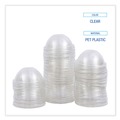 Cups and Lids | Boardwalk BWKPETDOME PET Cold Cup 16 - 24 oz. Plastic Cup Dome Lids - Clear (1000/Carton) image number 6