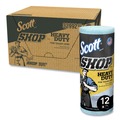 Cleaning & Janitorial Supplies | Scott 32992 10.4 in. x 11 in. 1-Ply Heavy Duty Pro Shop Towels - Blue (12 Rolls/Carton) image number 1
