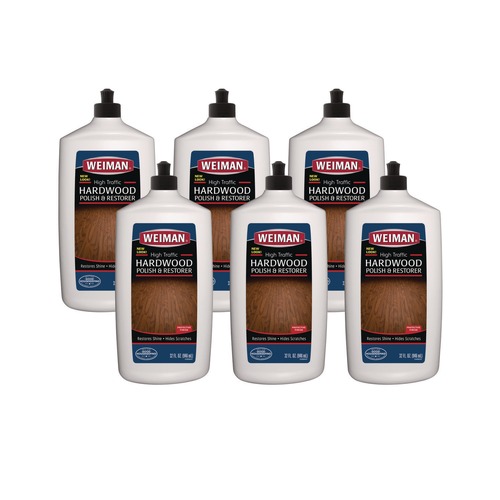 Office Jansan | WEIMAN 523 32 oz Squeeze Bottle High Traffic Hardwood Polish and Restorer (6/Carton) image number 0