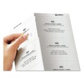 Office Jansan | Avery 05664 3.33 in. x 4 in. Matte Clear Easy Peel Mailing Labels with Sure Feed Technology for Laser Printers - Clear (6/Sheet, 50 Sheets/Box) image number 3