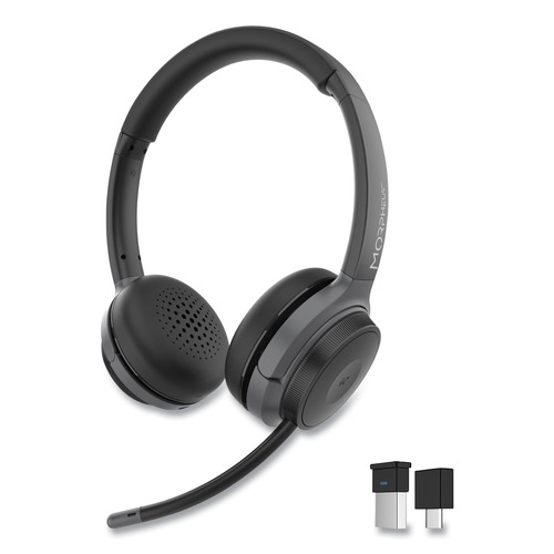 Office Electronics & Batteries | Morpheus 360 HS6500SBT HS6500SBT Advantage Wireless Stereo Headset with Detachable Boom Microphone image number 0