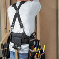 Tool Belts | Klein Tools 55400 Tradesman Pro Suspenders image number 2