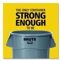 Bulk Savings Pricing 2 | Rubbermaid Commercial 2119307 Brute 44 gal Plastic Container - Round Orange image number 3