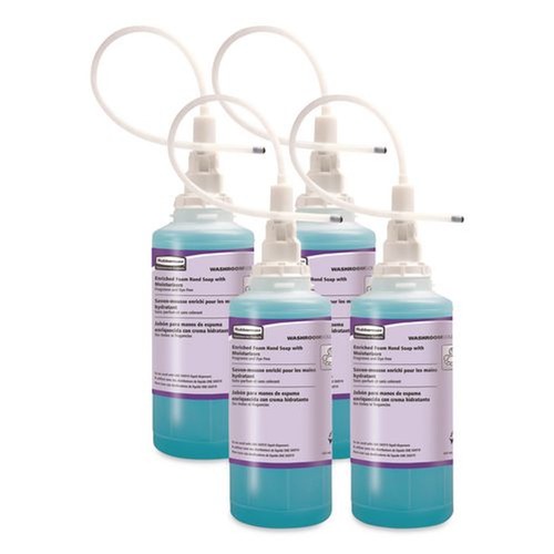 Hand Soaps | Rubbermaid Commercial FG750517 800 ml Enriched Moisturizing Hand Soap Refill - Citrus Scent (4/Carton) image number 0