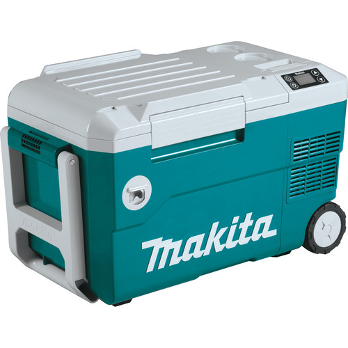 Makita DCW180Z 18V LXT X2 Lithium-Ion Cordless/Corded AC Cooler Warmer Box (Tool Only) image number 0