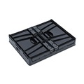  | Universal UNV40010 17.25 in. x 14.25 in. x 10.5 in. Letter/Legal Files Collapsible Crate - Black/Gray (2/Pack) image number 1
