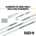 Wire & Conduit Tools | Klein Tools 56430 30 ft. Glow Rod Set image number 5
