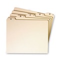 Office Jansan | Smead 50176 8.5 in. x 11 in. 1/5-Cut Top Tab Indexed A to Z File Guide Set - Manila (25/Set) image number 0