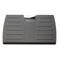 Office Furniture Accessories | Fellowes Mfg Co. 8035001 17.5 in. W x 13.13 in. D x 4.13 in. to 5.63 in. H Adjustable Locking Footrest with Microban - Black/Silver image number 2