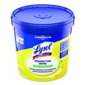 Cleaning & Janitorial Supplies | LYSOL Brand 19200-99856 6 in. x 8 in. 1-Ply Professional Disinfecting Wipe Bucket - Lemon and Lime Blossom White (2/Carton) image number 2