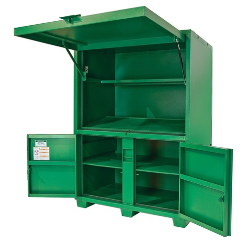 Presidents' Day Sale! Save $35 off $199 | Greenlee 50047191 116.5 cu-ft. 41.6 in. x 55.6 in. x 80 in. Field Office Storage Box/Cabinet image number 0