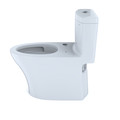 Toilets | TOTO CST646CUMFGAT40#01 Aquia IV 1-Piece Elongated Dual Flush 1.0 & 0.8 GPF WASHLETplus & Auto Flush Ready Toilet with CEFIONTECT (Cotton White) image number 3
