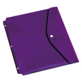 Cardinal 14950 11 in. x 8-1/2 in. Dual Pocket Snap Envelope - Assorted Colors (5/Pack) image number 4