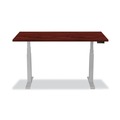 Office Desks & Workstations | Fellowes Mfg Co. 9650401 Levado 48 in. x 24 in. Laminated Table Top - Mahogany image number 2