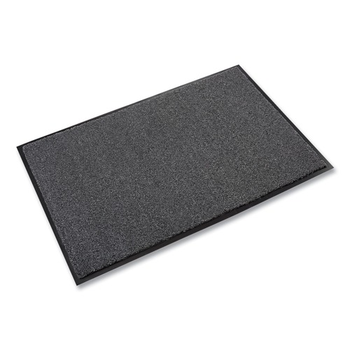 Cleaning & Janitorial Supplies | Crown WP 0035CH 36 in. x 60 in. Wonder-Pro Rectangular Mat - Charcoal image number 0