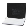 Office Jansan | ACCO A7054071A PRESSTEX 14.88 in. x 11 in. 6 in. Capacity 2 Posts Post Binders with Storage Hooks - Black image number 4