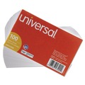 Universal UNV47200EE 3 in. x 5 in. Unruled Index Cards - White (100-Piece/Pack) image number 1
