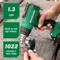 Heat Guns | Metabo HPT RH18DAQ4M 18V MultiVolt Compact Lithium-Ion Cordless Heat Gun (Tool Only) image number 3