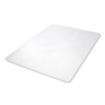 Deflecto EconoMat 36 in. x 48 in. Flat Packed All Day Use Chair Mat for Hard Floors - Clear