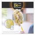 Dusters | Swiffer 99035 Heavy Duty Dust Lock Fiber 2 in. x 6 in. Dusters - Yellow (33/Carton) image number 5