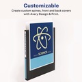 Office Jansan | Avery 19551 11 in. x 8.5 in. 3 Rings 0.5 in. Capacity Showcase Economy View Binders with Slant Rings - White image number 6