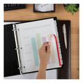 Office Jansan | Avery 11450 11 x 8.5 Print and Apply Index Maker Plastic Dividers with Printable Label Strip - Frosted Clear Tabs (8-Pieces/Set) image number 4