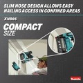 New Year New Savings! Save $25 off $150 | Makita XNB05Z 18V LXT Brushless Lithium-Ion 16-Gauge 2-1/2 in. Cordless Straight Finish Nailer (Tool Only) image number 4
