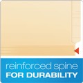 Office Jansan | Pendaflex 13140EE 0.75 in. Expansion 11-pt Manila 1 Fastener Letter Size Laminated End Tab Fastener Folders - Manila (50/Box) image number 3